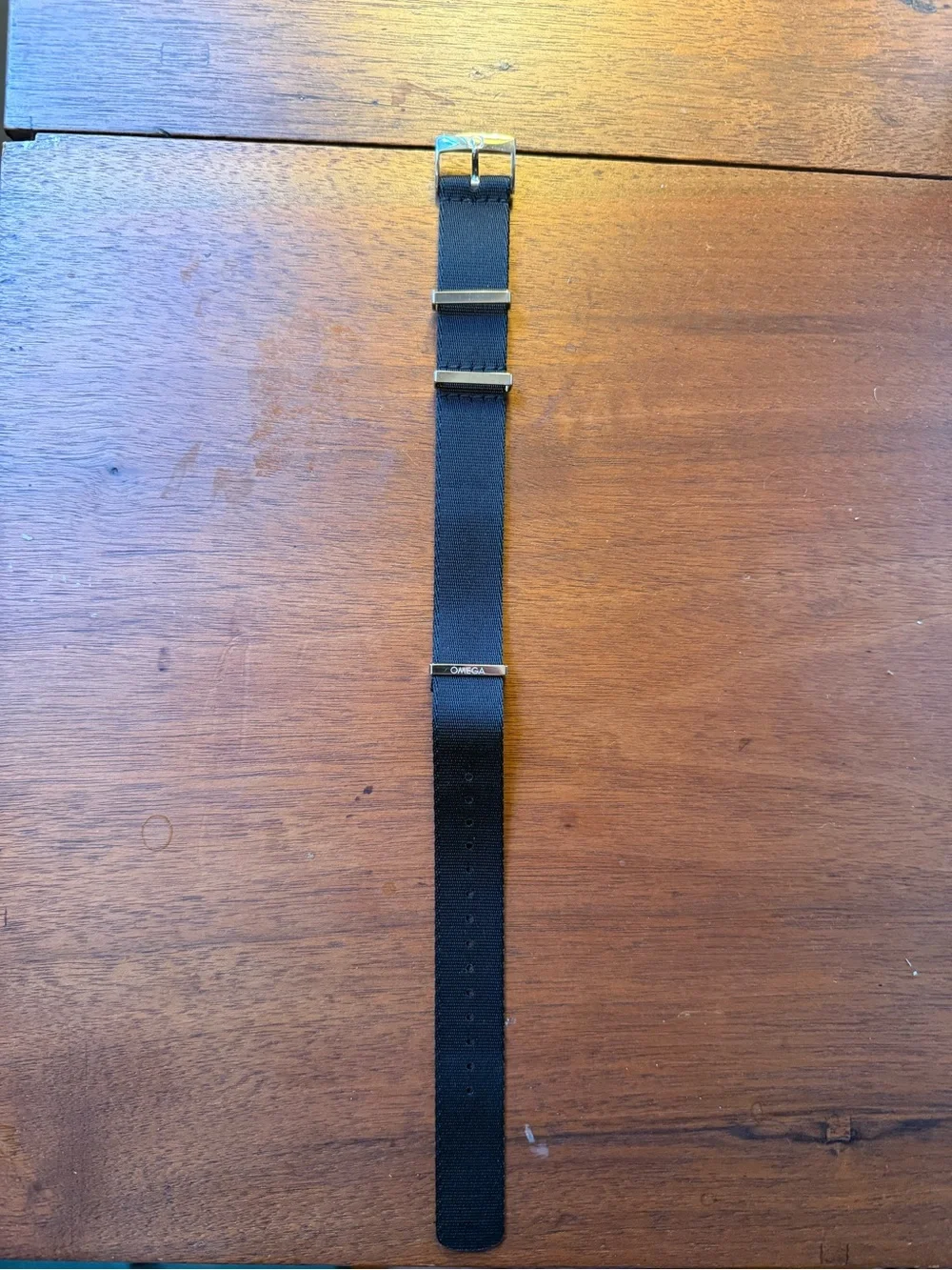 Omega Black NATO Polyamide Band NWT